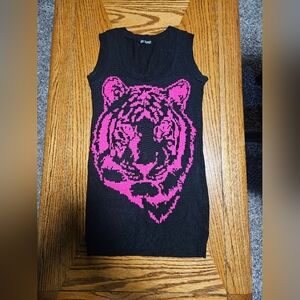 Hot Topic tiger sweater dress